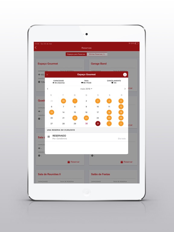 ADC Condomínios iPad screenshot 4 - Social Networking app