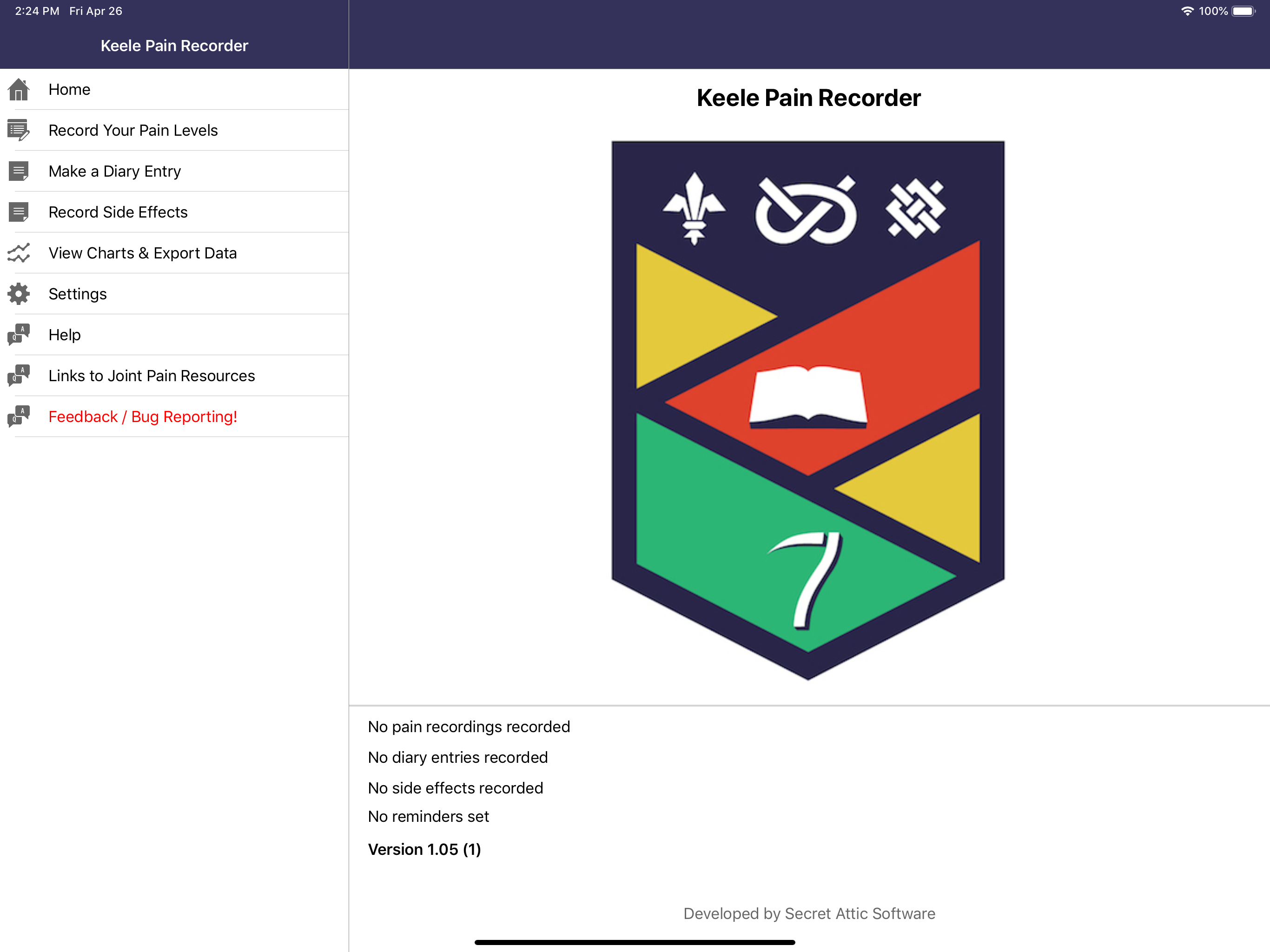 Keele Pain Recorder