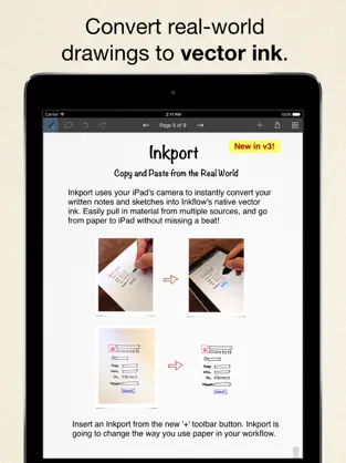 Screenshot 4 Inkflow Visual Notebook iphone
