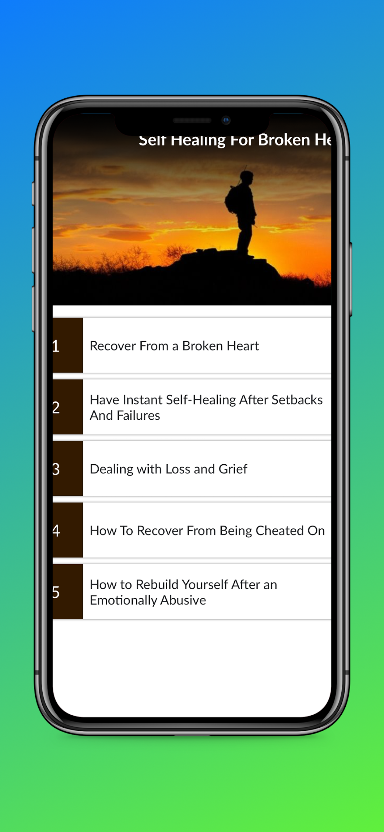 Self Healing Guide screenshot 5