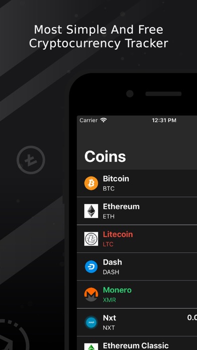 Screenshot #1 pour Cryptocurrency Coin Manager