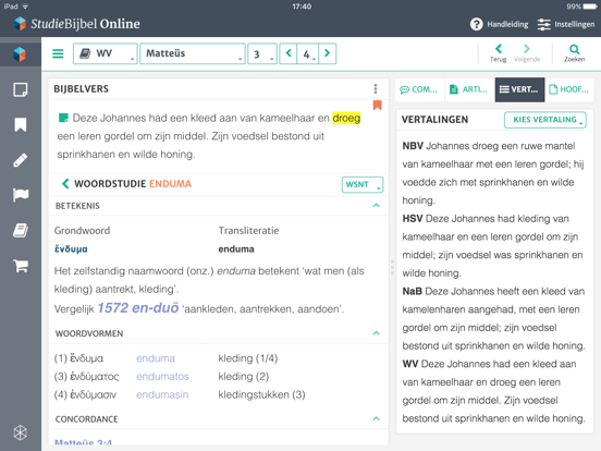 StudieBijbel iPad app afbeelding 3