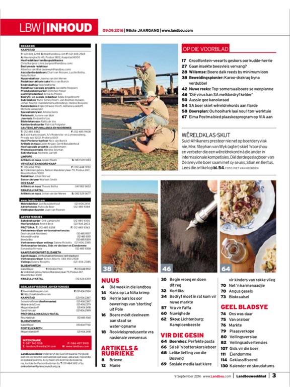 Landbouweekblad SA iPad screenshot