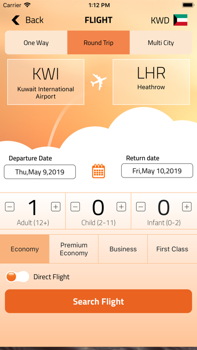 FlyBooking screenshot 3