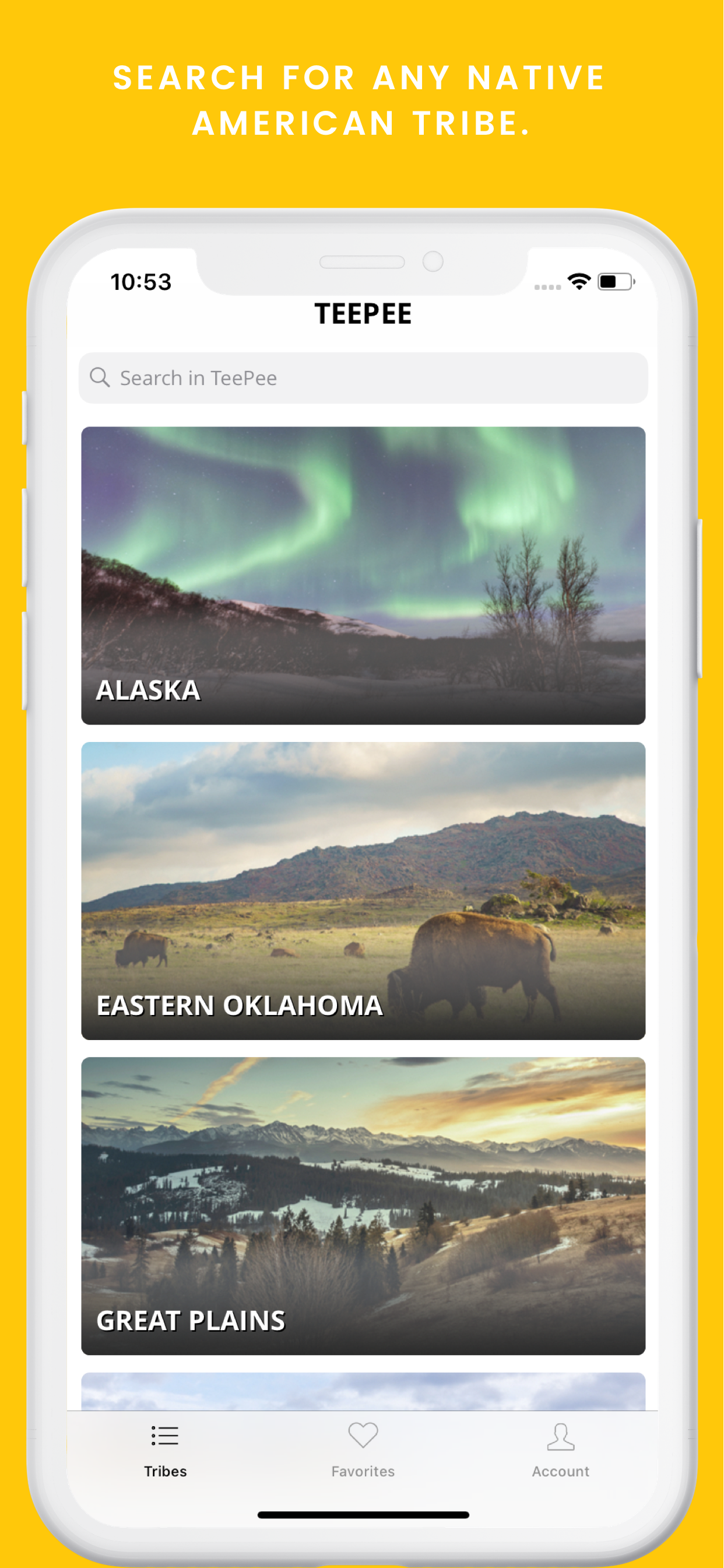 TeePee - Indigenous Directory