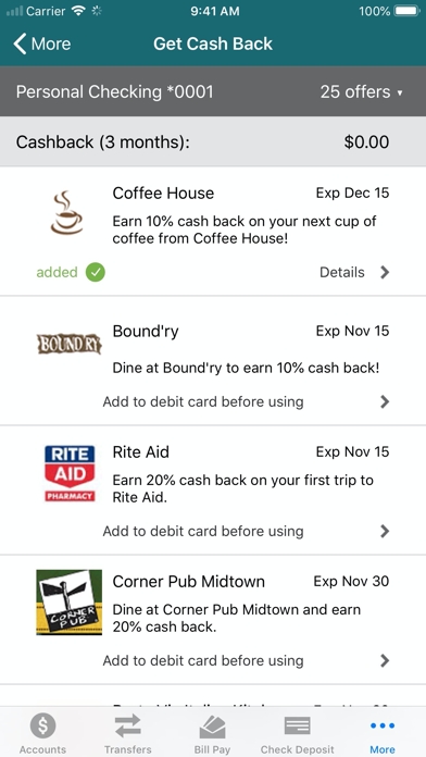 Horizon CU Mobile Banking Screenshot