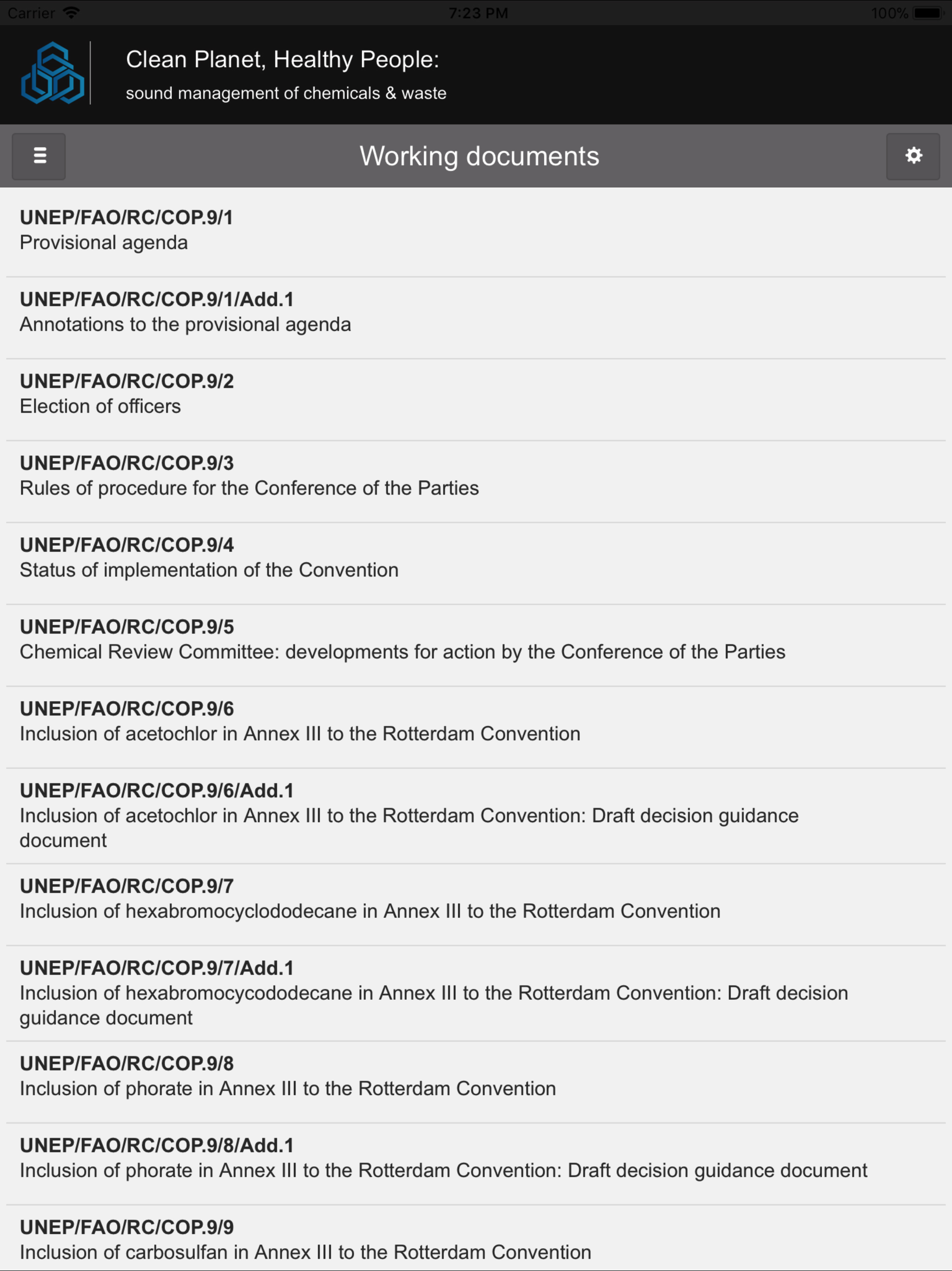 BRS App