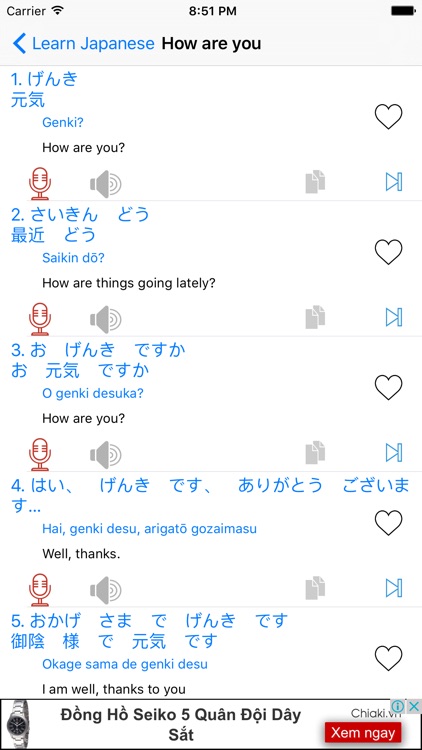 Learn Japanese Quick screenshot-3