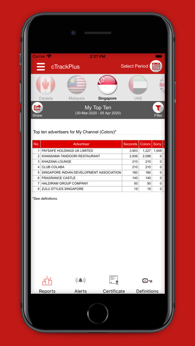Screenshot #3 pour cTrackPlus