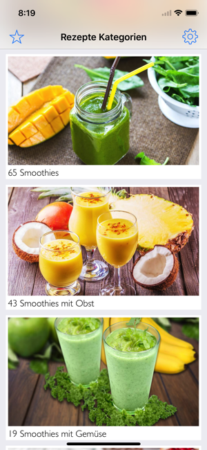 Rezepte Kochbuch Screenshot