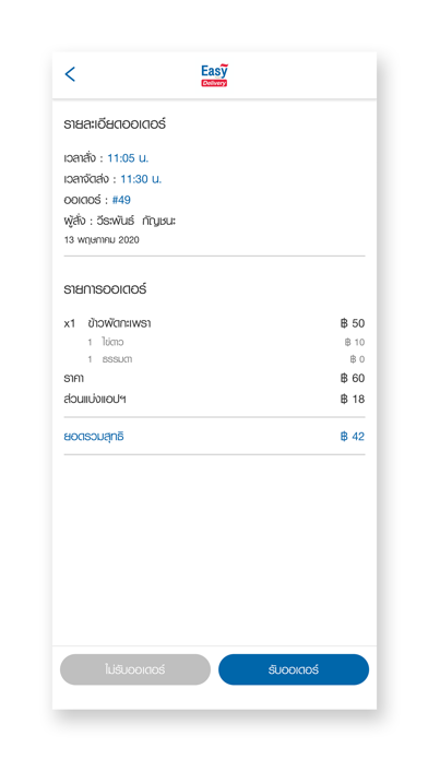 Screenshot #2 pour Easy Food Restaurant
