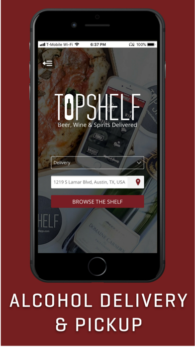 How to cancel & delete TopShelf Alcohol Delivery from iphone & ipad 1