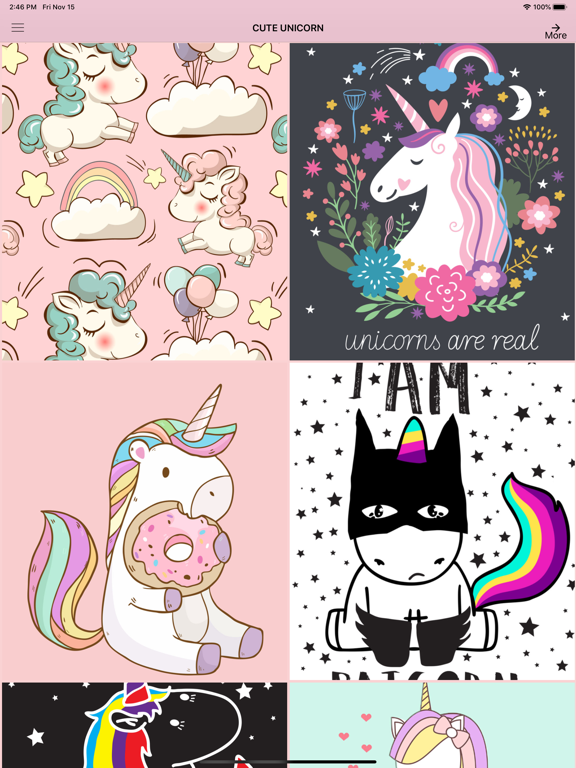 Screenshot #4 pour Mignonne Licorne Fonds d'écran