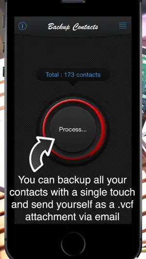 Backup Contacts ! screenshot 4