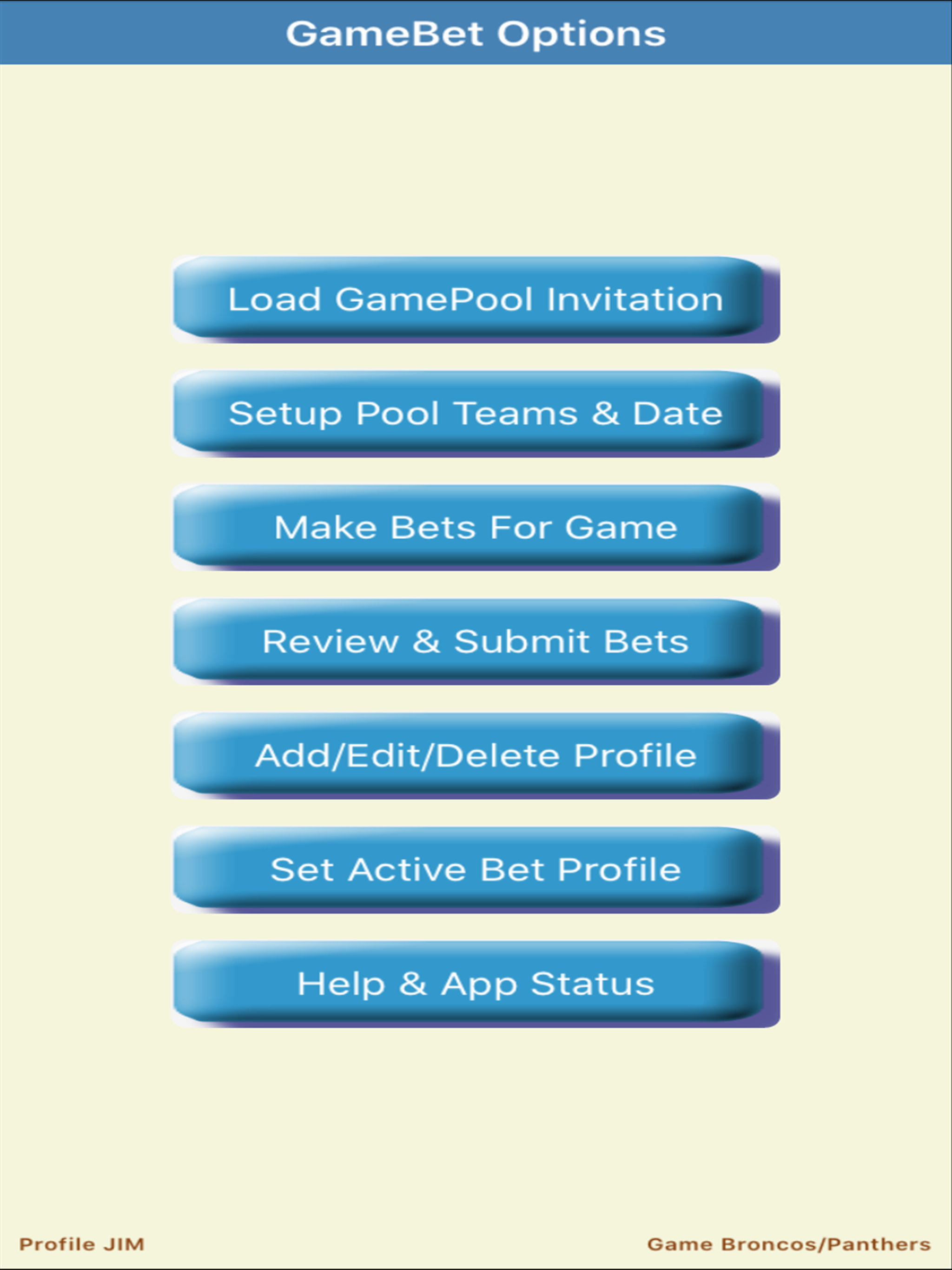 GameBet for Football GamePool screenshot 6