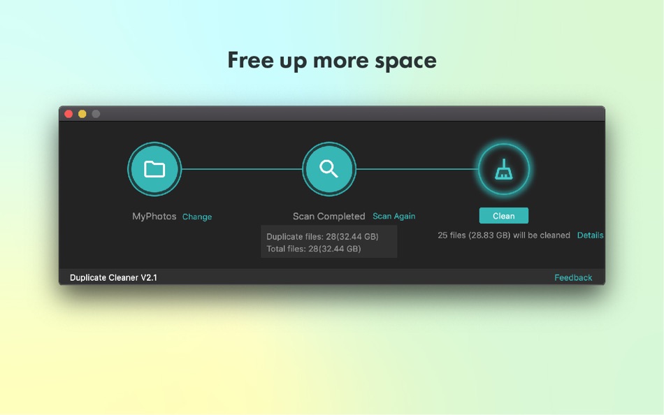 #3. Duplicate Cleaner (macOS) Podle: Zhi Yong Yang