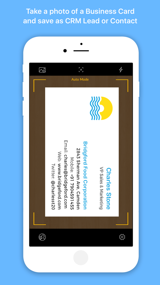 #1. Card Scanner (iOS) By: Zoho Corporation