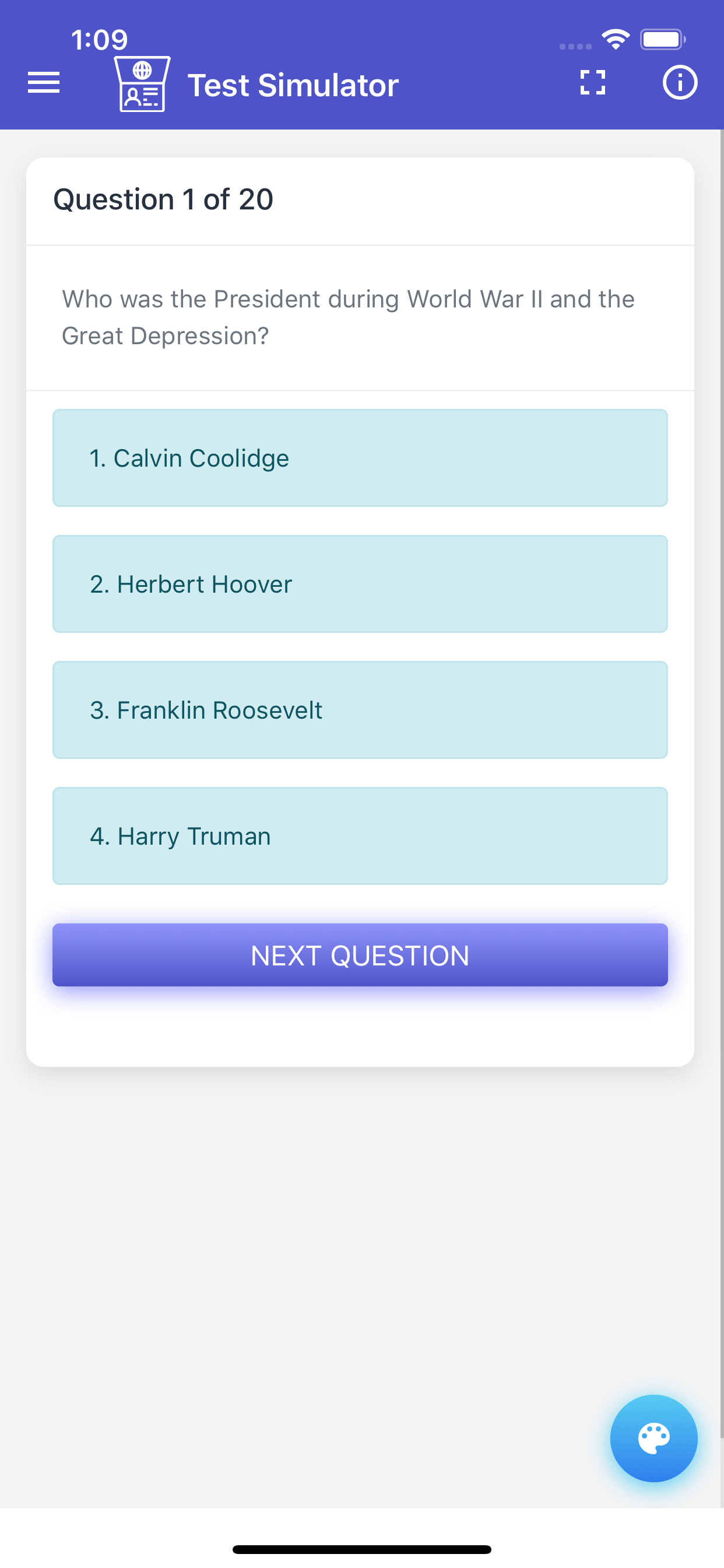 U.S. Citizenship Test Prep screenshot 10
