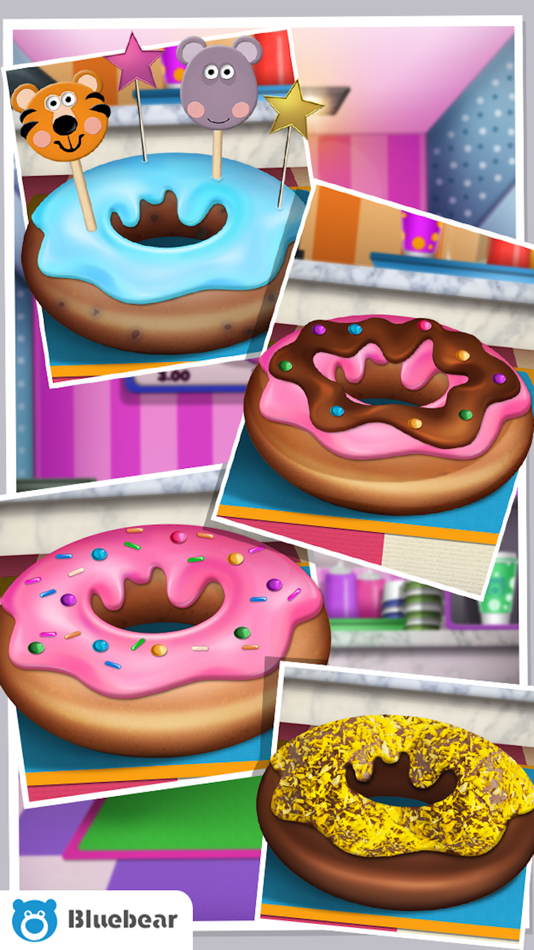 #3. Donut Maker - Baking Games (iOS) Podle: Bluebear Technologies Ltd.