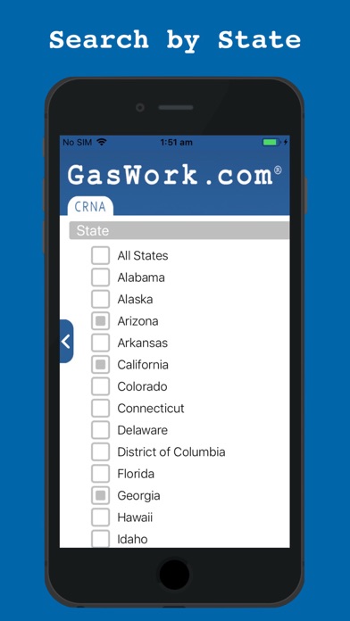 GasWork.com CRNA screenshot 2