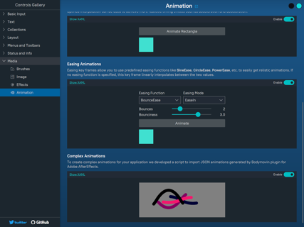 NoesisGUI Controls Gallery screenshot 15