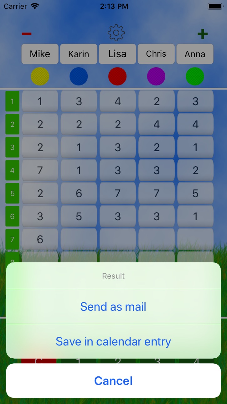 iPhone screenshot