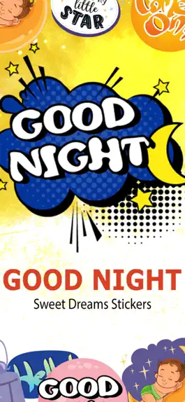 Game screenshot Good Night Stickers!! mod apk