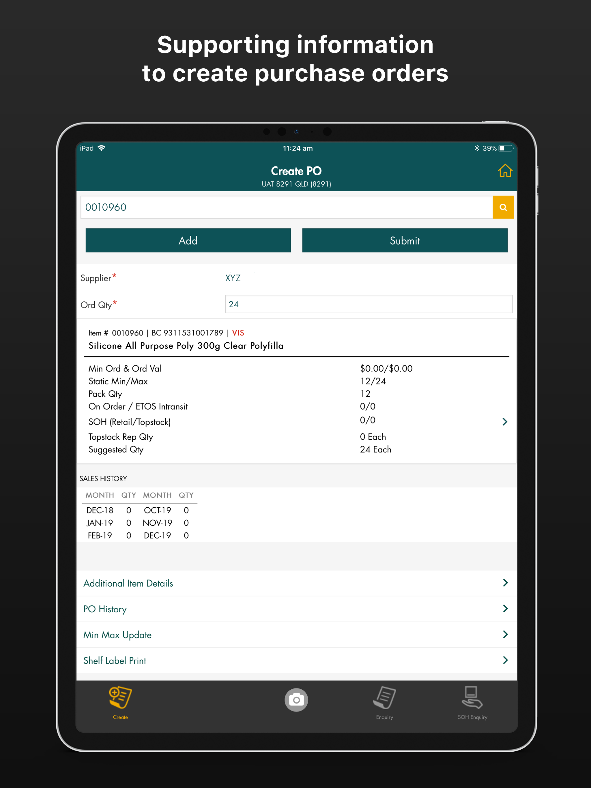 Bunnings Vendor Hub screenshot 8
