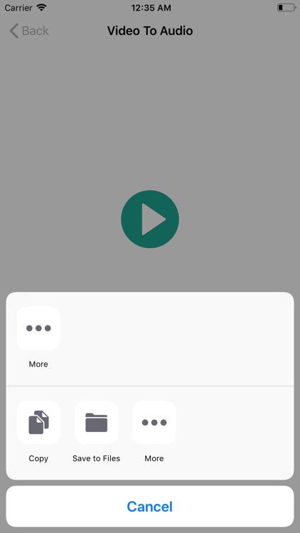 Video To Audio screenshot-4