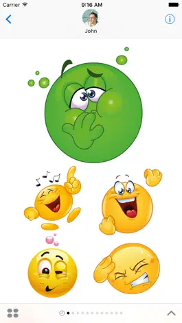 Game screenshot Drunk Emoji for iMessage apk