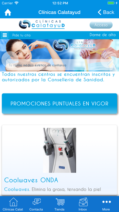 Screenshot #2 pour Clinicas Calatayud