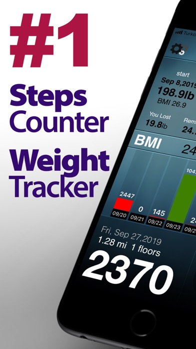 notFit Pedometer & Weight Loss Screenshot