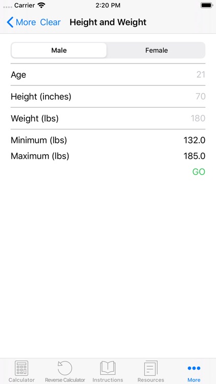 ACFT Calculator and Resources screenshot-5