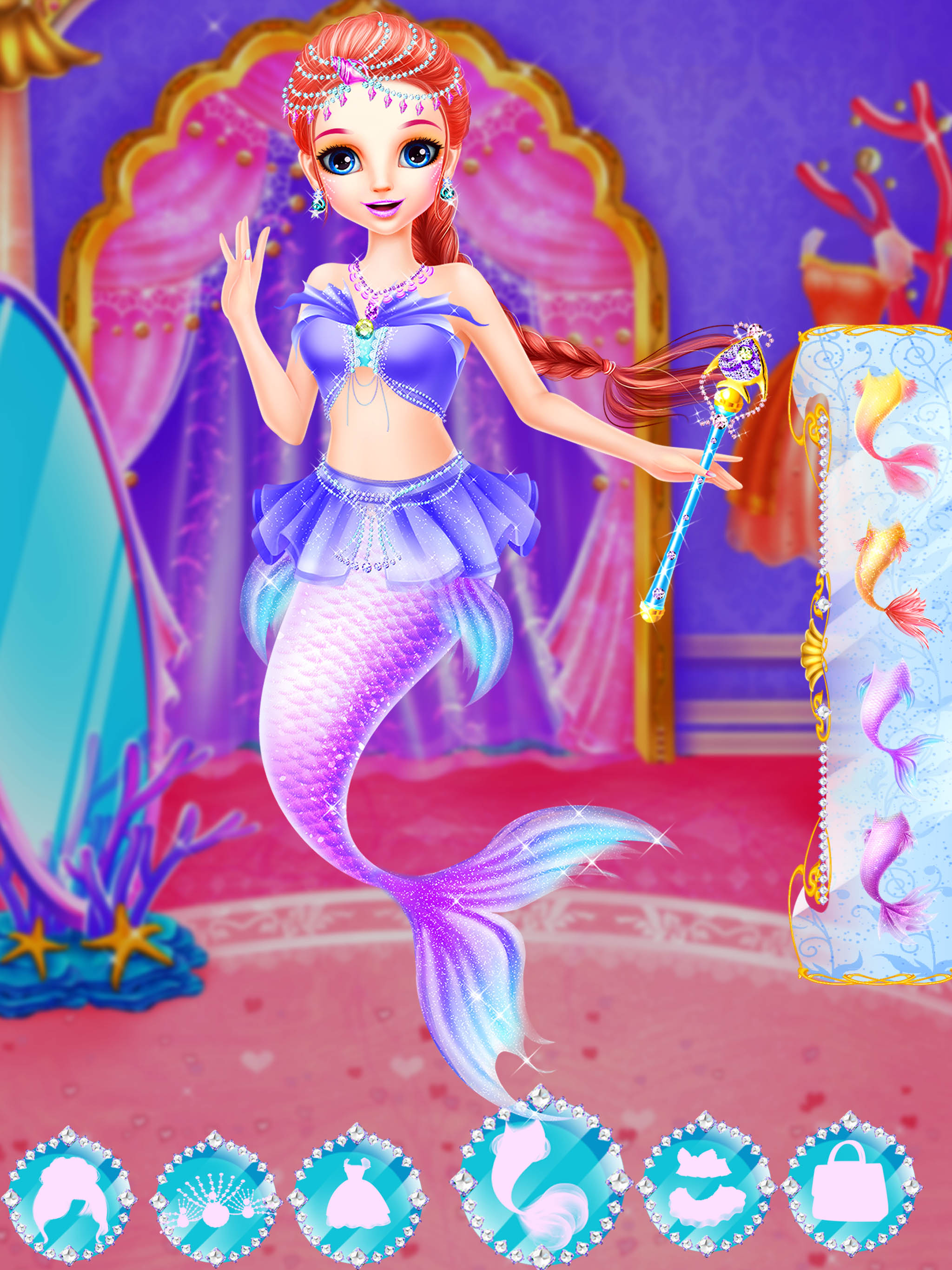 Mermaid Fashion Makeup