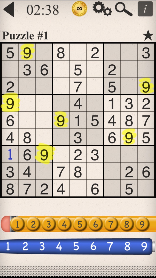 Eric's Sudoku –Classic Puzzles screenshot 1