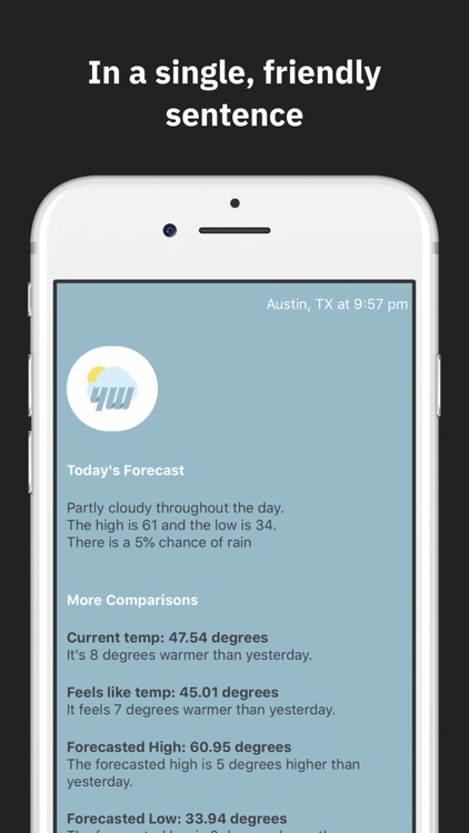 Yesterdays Weather