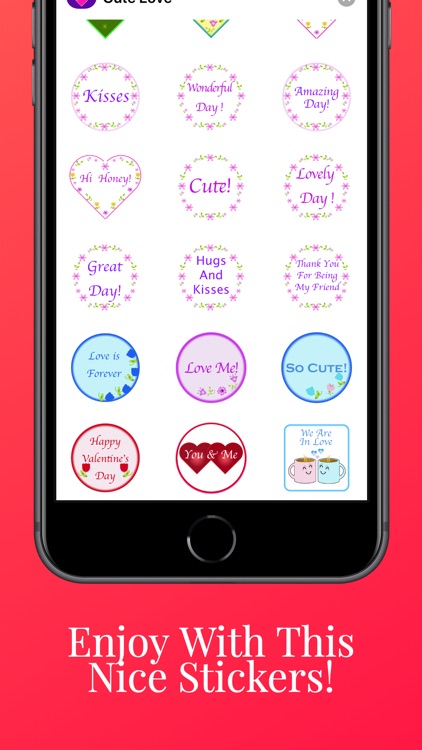 Cute Love for iMessage screenshot-3