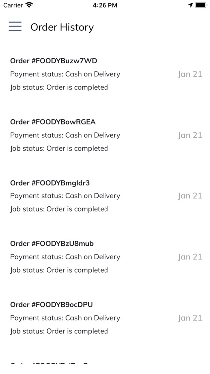 JerryFood Delivery screenshot-4