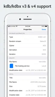 kypass - keepass in sync iphone bildschirmfoto 3