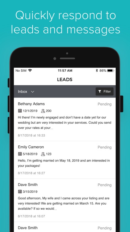 WeddingWire for Pros screenshot-3