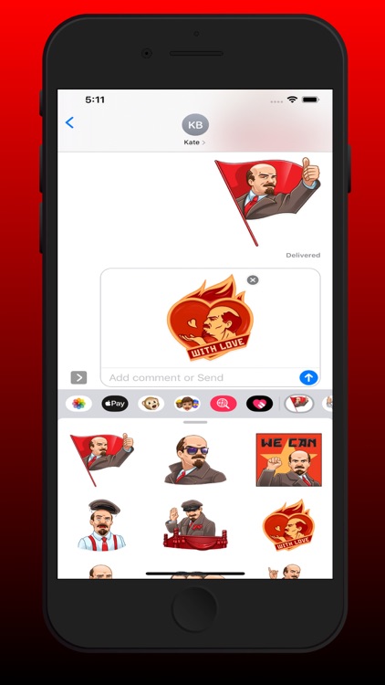 Vladimir Lenin Stickers screenshot-3