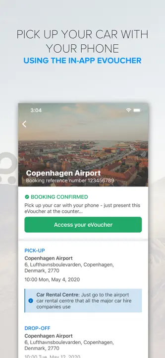 Rentalcars.com Car rental Appのスクリーンショット（3/5）