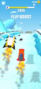 Flippy Snow Rider Race screenshot #4 for iPhone