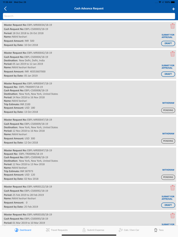 Tess360 iPad screenshot 8 - Business app