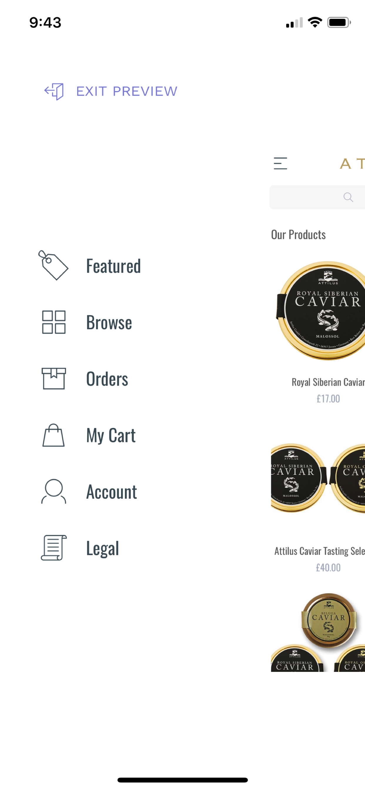 Attilus Caviar screenshot 4