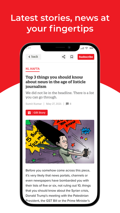 Newslaundry Screenshot