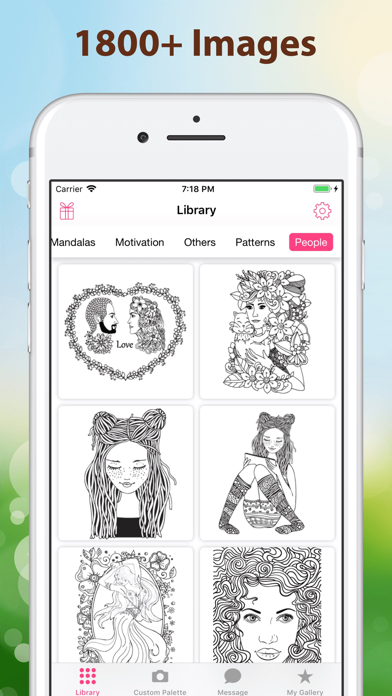 Color4u: Adult Coloring Book Screenshot