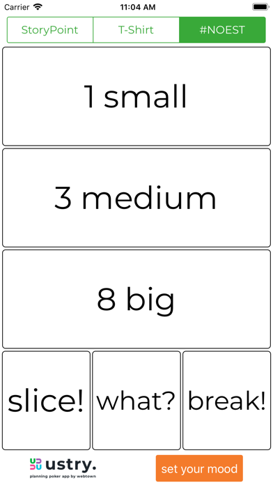 Screenshot #3 pour Ustry. Planning Poker