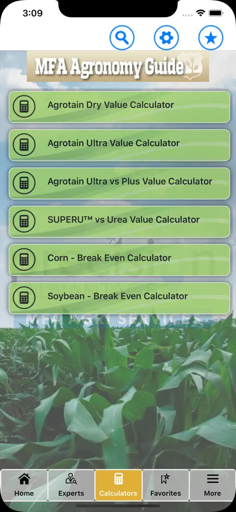 MFA Agronomy Guide - Reference App | MWM