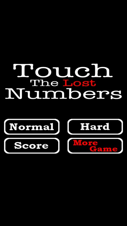 Touch The Lost Numbers